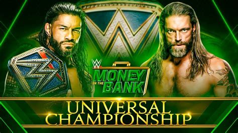 ROMAN REIGNS VS EDGE MITB WWE UNIVERSAL CHAMPIONSHIP WWE FULL