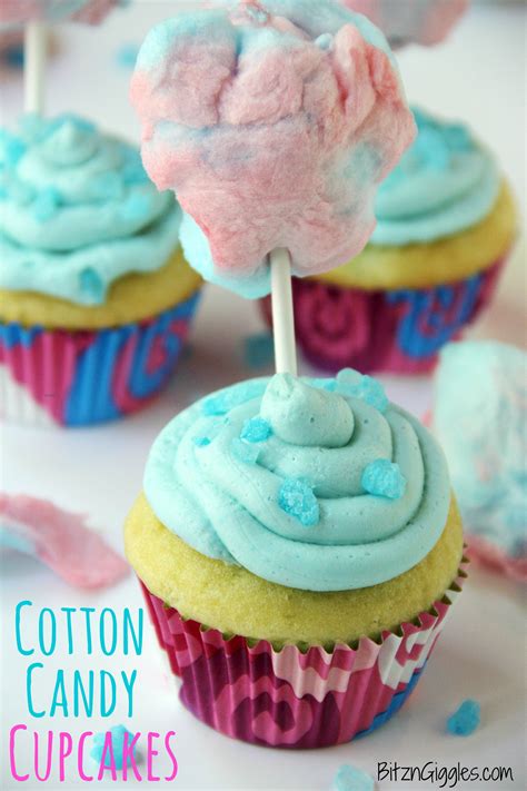 Cotton Candy Cupcakes