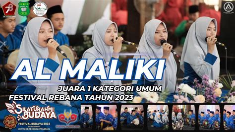 Al Maliki Batealit Kategori Umum Festival Rebana Jepara Tahun