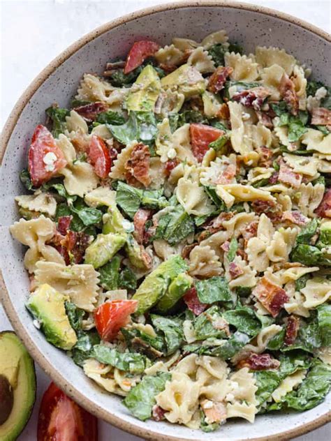 BLT Avocado Pasta Salad The Recipe Critic