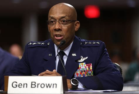 Gen Brown Vows To Keep Foot On The Gas For Pentagon Modernization