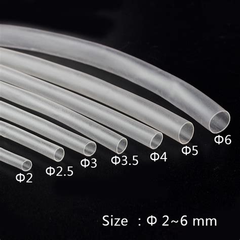 Buy Woer 4mm Heat Shrink Sleeve Transparent 2m Online At Best Price