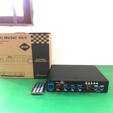 Mua Amply mini karaoke bluetooth BT 309A hàng xịn chính hãng trung ương