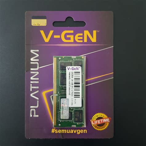 Jual Sodimm Ddr Gb Pc Mhz Ram Laptop Notebook V Gen