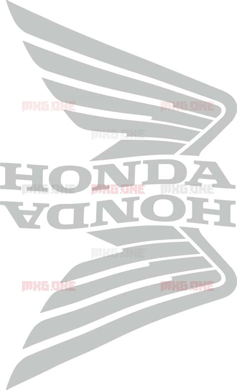 Honda Wings Stickers Set Mxg One Best Moto Decals