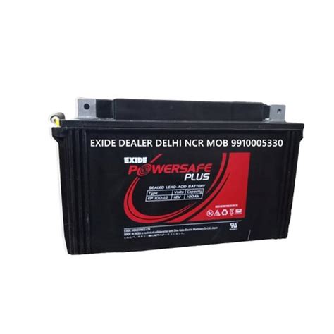 Exide Power Safe Plus 12V 18AH SMF Battery Warranty 24 Months Full