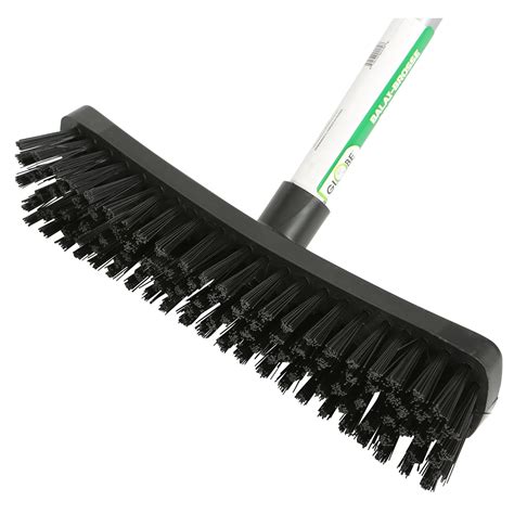 Balai Brosse Pour Planchers Et Terrasses Avec Manche De M Tal Globe