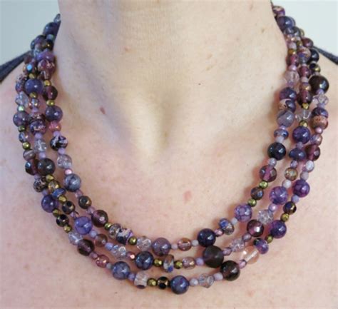 Diy Jewelry Tutorial How To Make A Multi Strand Beaded Necklace Hubpages