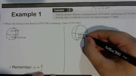 TL 2 1 Distance Along A Meridian YouTube