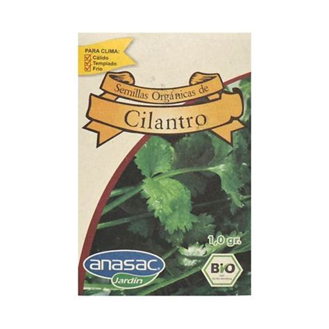 Semillas Cilantro Organico Gr Anasac Ambiental