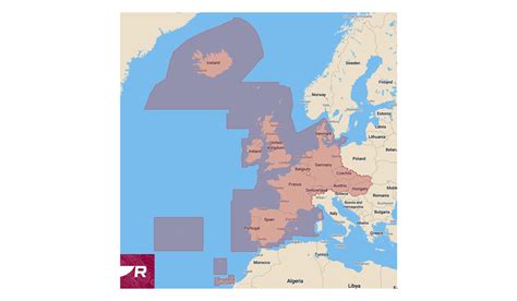 Western Europe Lighthouse Charts Nautical Charts Raymarine