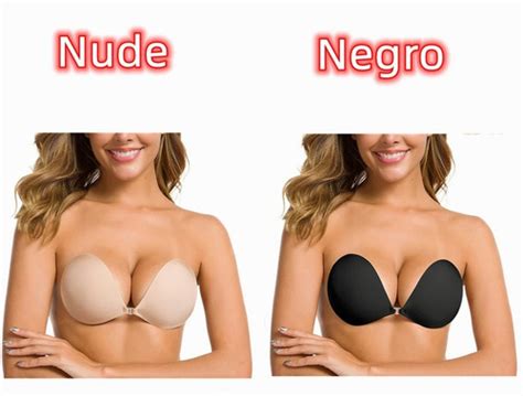 Brasier Strapless Push Up Invisible Sosten Levanta Busto Meses Sin