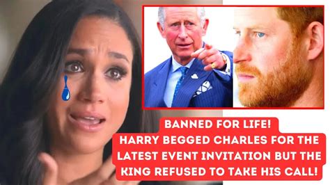 Prince Harry Demands Personal Apology From King Charles And Brother