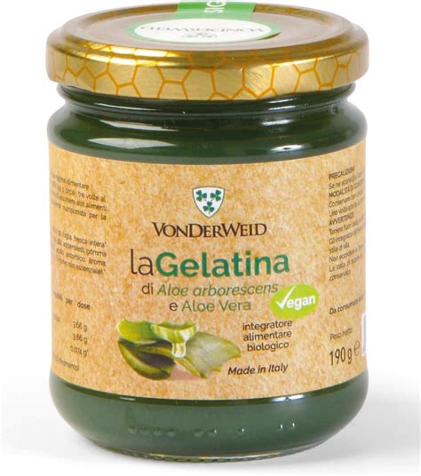 Vonderweid La Gelatina Integratore Alimentare Biologico Con Aloe