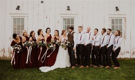 Burgundy Dusty Rose And Deep Khaki Rustic Wedding Color Palettes 2023 Burgundy Bridesmaid