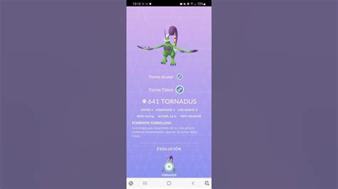 Tornadus Forma Tótem Nº 641 Teselia Pokédex Pokémon Go Youtube