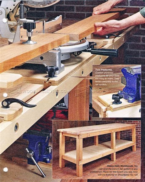 Diy Bench Rail System • Woodarchivist