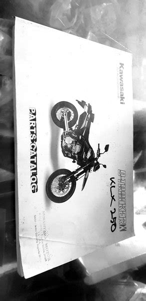 Jual Buku Part Catalog Katalog Catalogue Katalogue Copian Kawasaki Klx