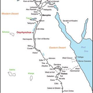 Oxyrhynchus Map