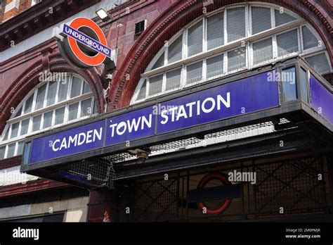 Camden Town Underground Tube Station London England United Kingdom UK