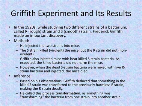 Transformation In Bacteria Ppt