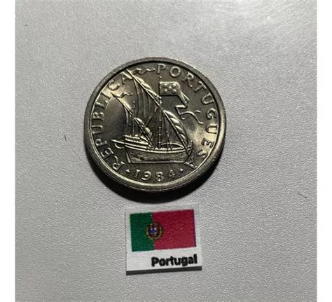 Moeda Escudos Portugal Po Mercadolivre