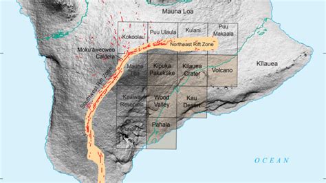 VOLCANO WATCH: Detailed Map Of Mauna Loa Southeast Flank Produced