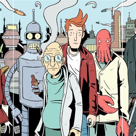 Futurama Art Etsy