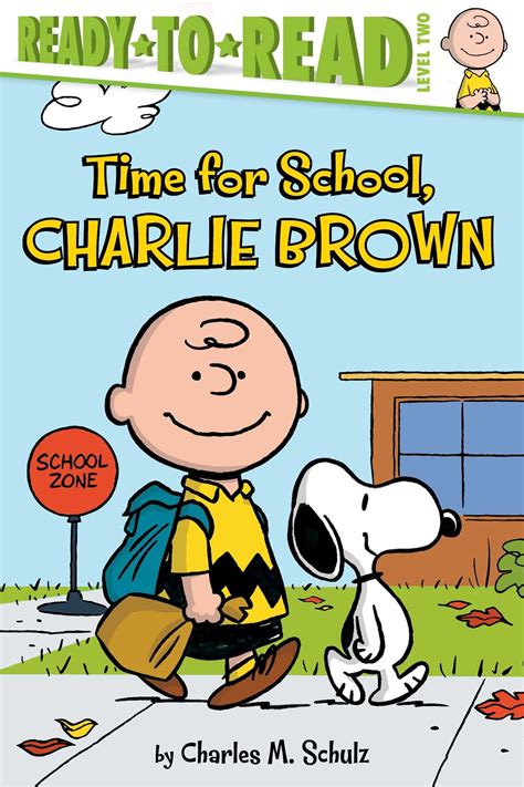 Time for School, Charlie Brown | Charlie brown, Snoopy school, Charlie ...