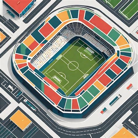 football stadium map images    freepik