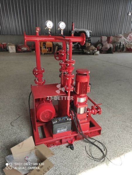 Edj Fire Pump System Electric Diesel Jockey Pump Better Technology Co