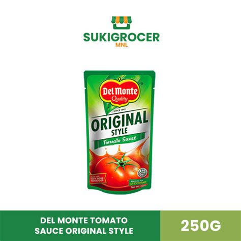 Del Monte Tomato Sauce Original Style 250g