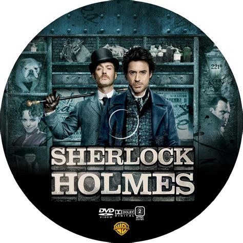 シャーロック・ホームズ（sherlock Holmes） Dvdラベル 映画のdvdラベル