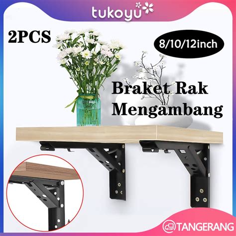 Jual Pcs Set Bracket Engsel Siku Braket Meja Lipat Dinding Folding