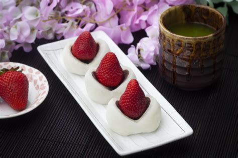 Strawberry Mochi Recipe For Instant Pot Or Steamer Ichigo Daifuku Food Is Four Letter Word