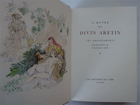 L Uvre Du Divin Ar Tin Les Ragionamenti Illustrations D Amandine