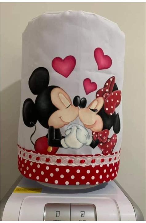 Minnie Micky Mouse Lunch Box Anime Painting Dish Towel Crafts