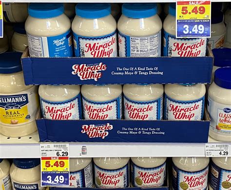 Miracle Whip As Low As 299 At Kroger Iheartkroger