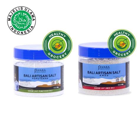 Jual Javara Pemuteran Sea Salt Bali Artisan Salt 300gr Shopee Indonesia