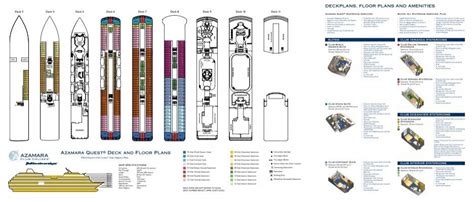 Azamara Quest® Deck and Floor Plans