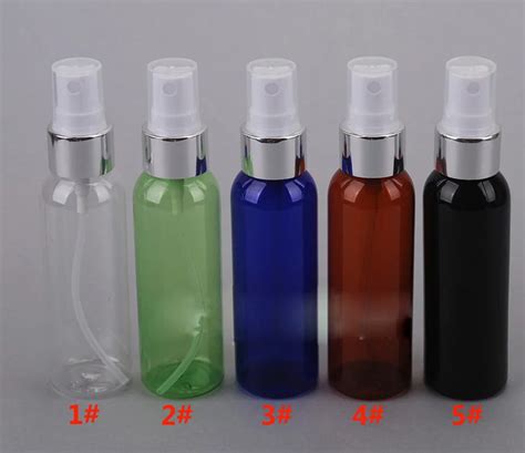 Ml Ml Ml Ml Clear White Black Refillable Plastic Perfume Make