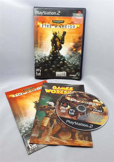 Warhammer 40000 Fire Warrior Playstation 2 Game Complete Avenue