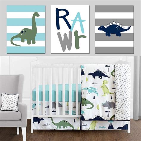 Dino Nursery Decor Dinosaur Wall Decor, Dinosaur Nursery Decor ...