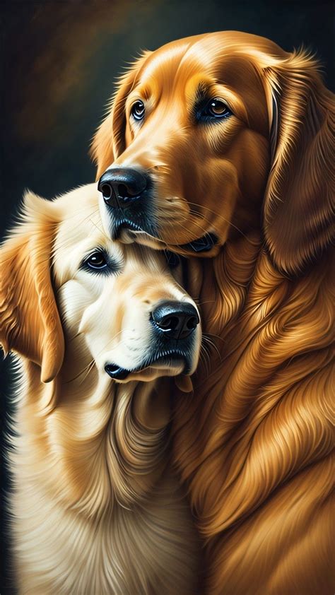 Obraz Psa Golden Retriever Z Kwiatami I Jajkami Artofit