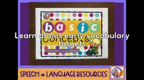 Basic Concepts Learning Early Language Concepts By Katrina Bevan