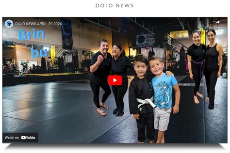 Dojo News For Apr 30th Chozen Martial Arts Academy