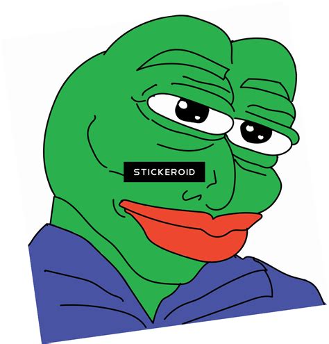 Download Handsome Pepe Character Meme Pepe The Frog Transparent Png