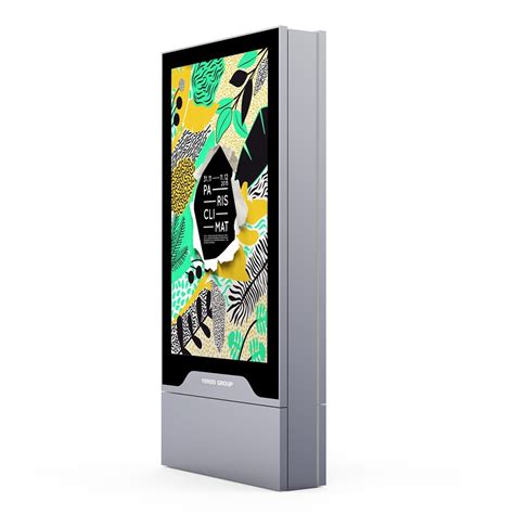 High Brightness Digital Signage Vertical Touch Screen Display