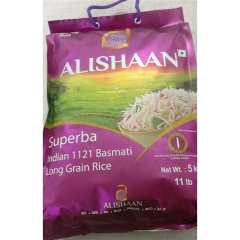 Jual Beras Basmati Alishaan Kg Superba Indian Basmati Long