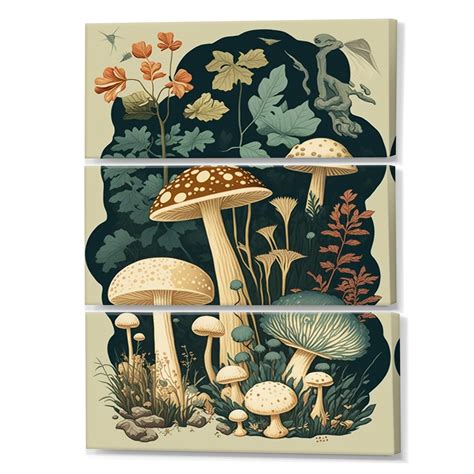 August Grove® Vintage Mushrooms Amanita Muscaria Iii Vintage